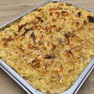Pasta met zalm