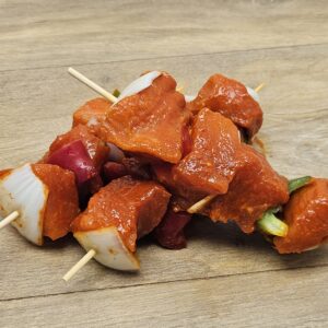 Gemarineerde varkensbrochette