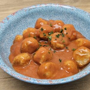 Balletjes in tomatensaus